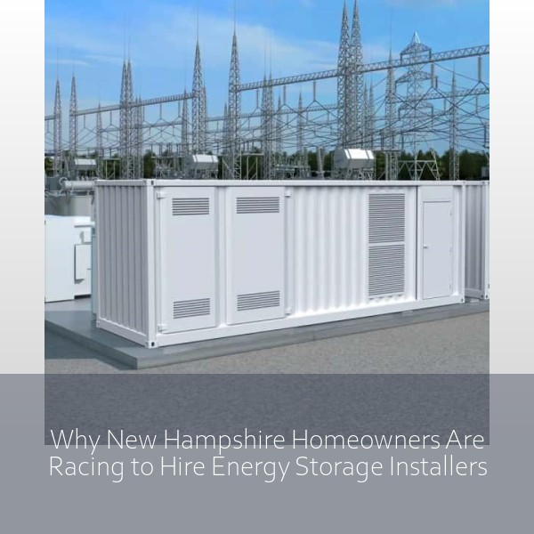 Why New Hampshire Homeowners Are Racing to Hire Energy Storage Installers